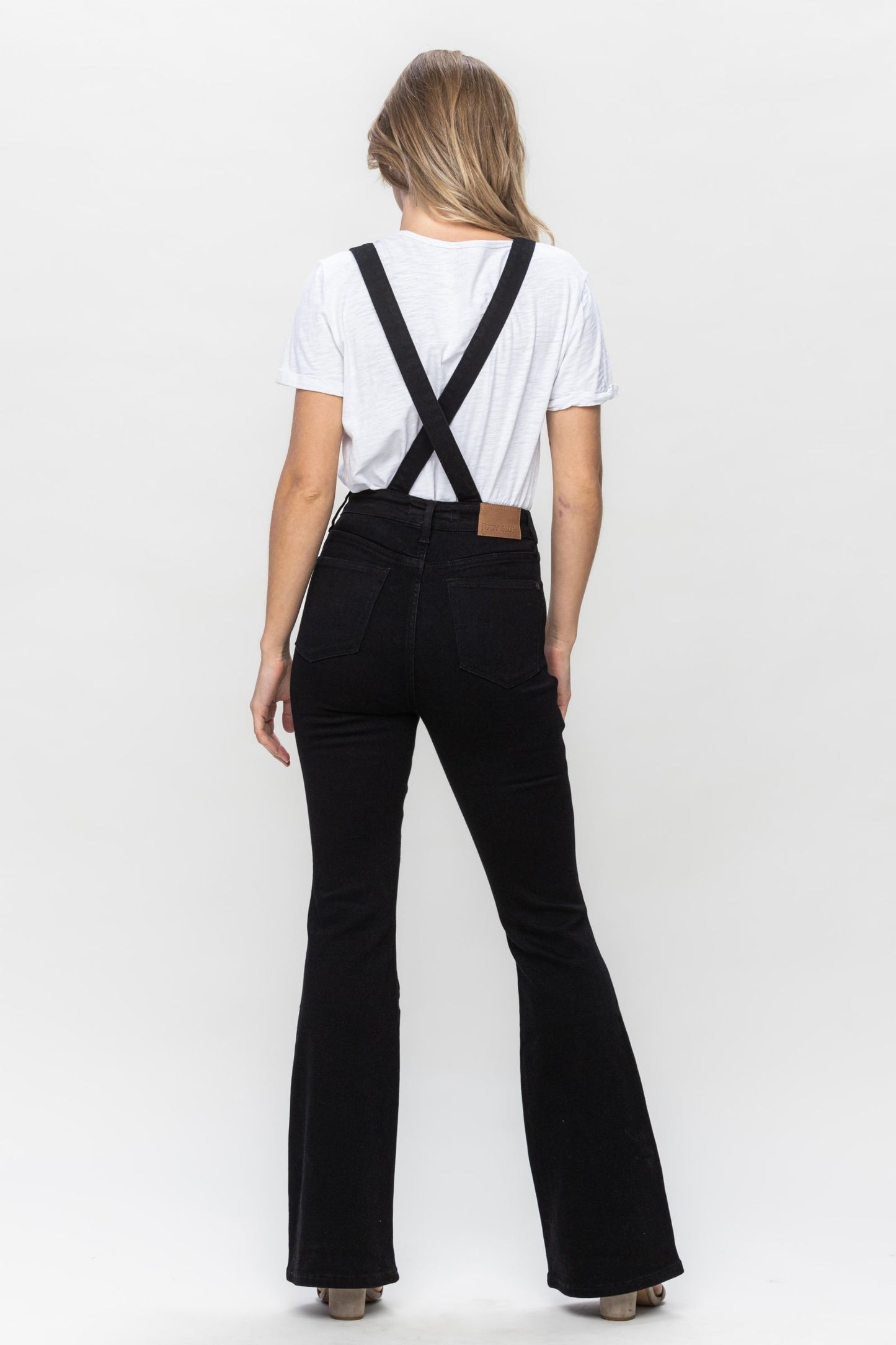 Tummy Control Stunning Black Judy Blue Overalls