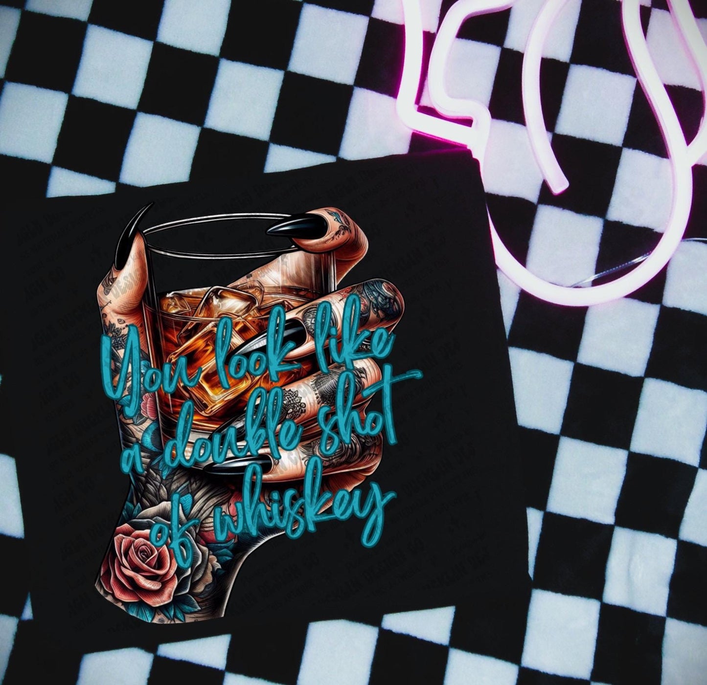 Shot of Whiskey PNG Alt Digital Design Snarky Sublimation Design