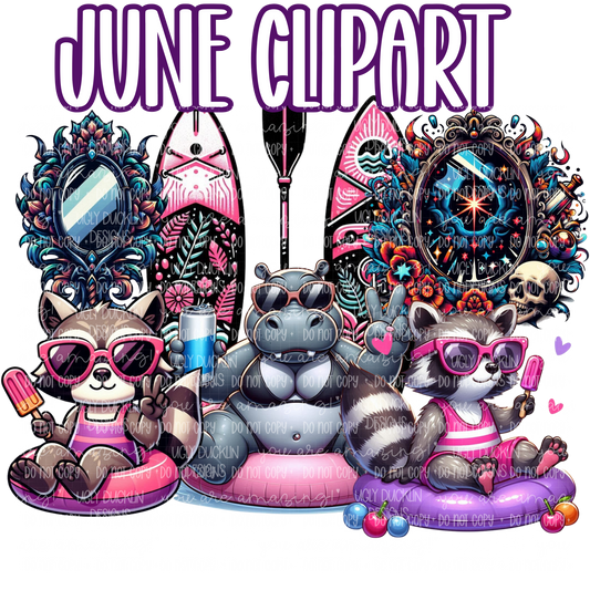 June Clipart 25 Drive PNG