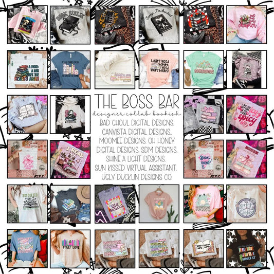 Boss Bar Collab-Bookish