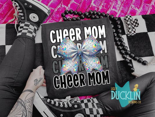 Cheer Mom PNG Cheer Digital Download Cheerleader Sublimation