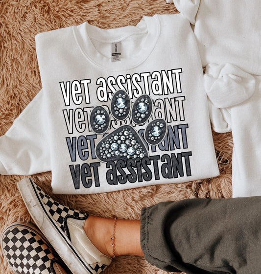 Vet Assistant PNG, Veterinary Design, Vet Sublimation