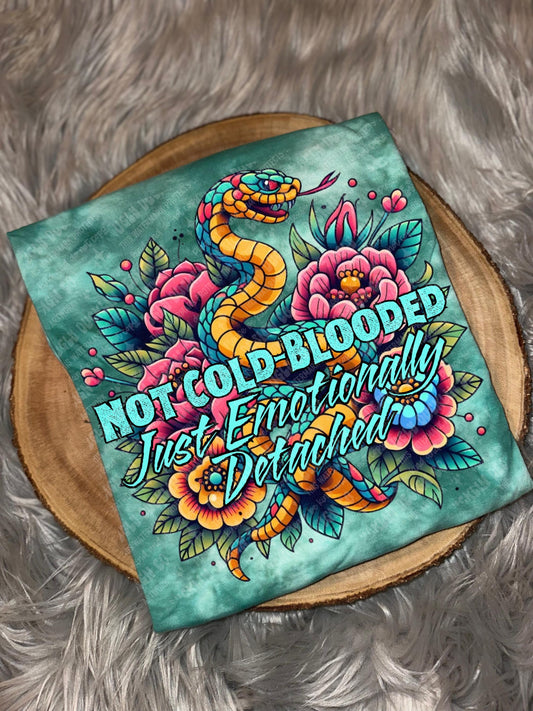 Emotionally Detached PNG Snarky Digital Download Trendy Sublimation